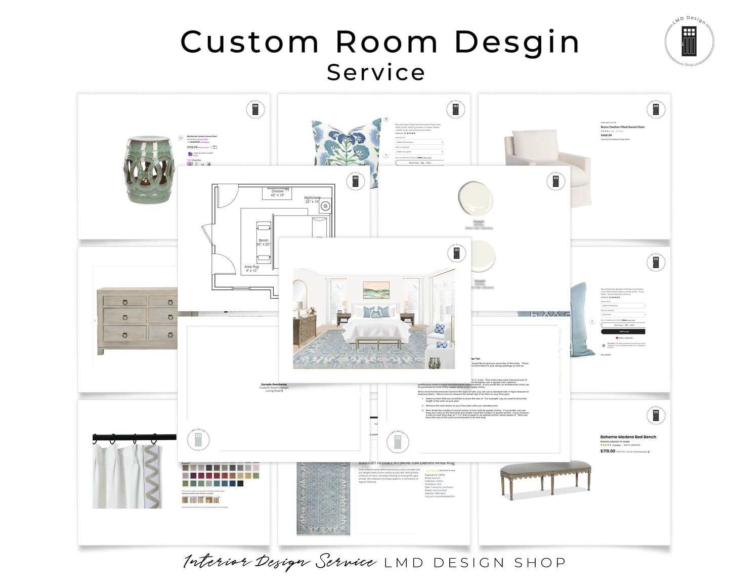 Interior Design Service Room Design | Online Interior Design Room Makeover