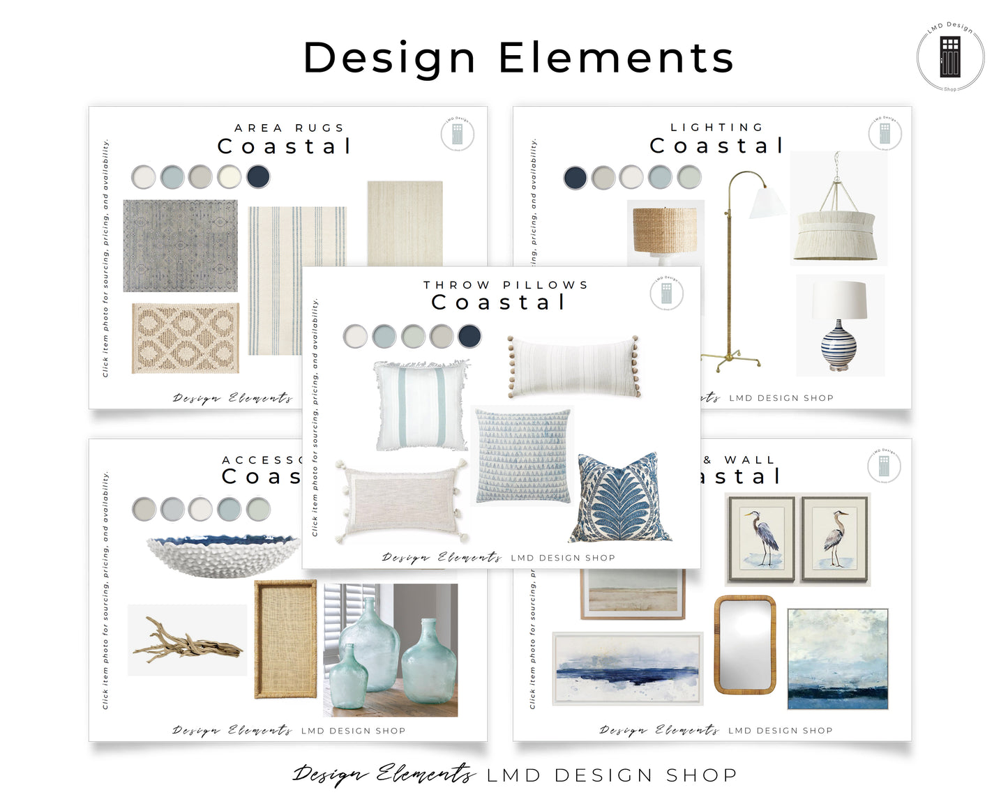 Coastal ECOS Paint Color Palette | No Toxic Home Interior Paint Palette