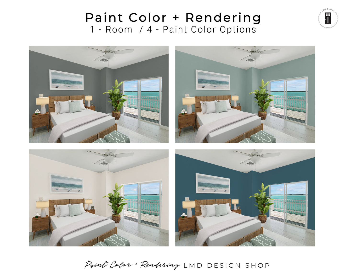 Paint Color Consultation & Rendering | Custom Paint Selection with Rendering