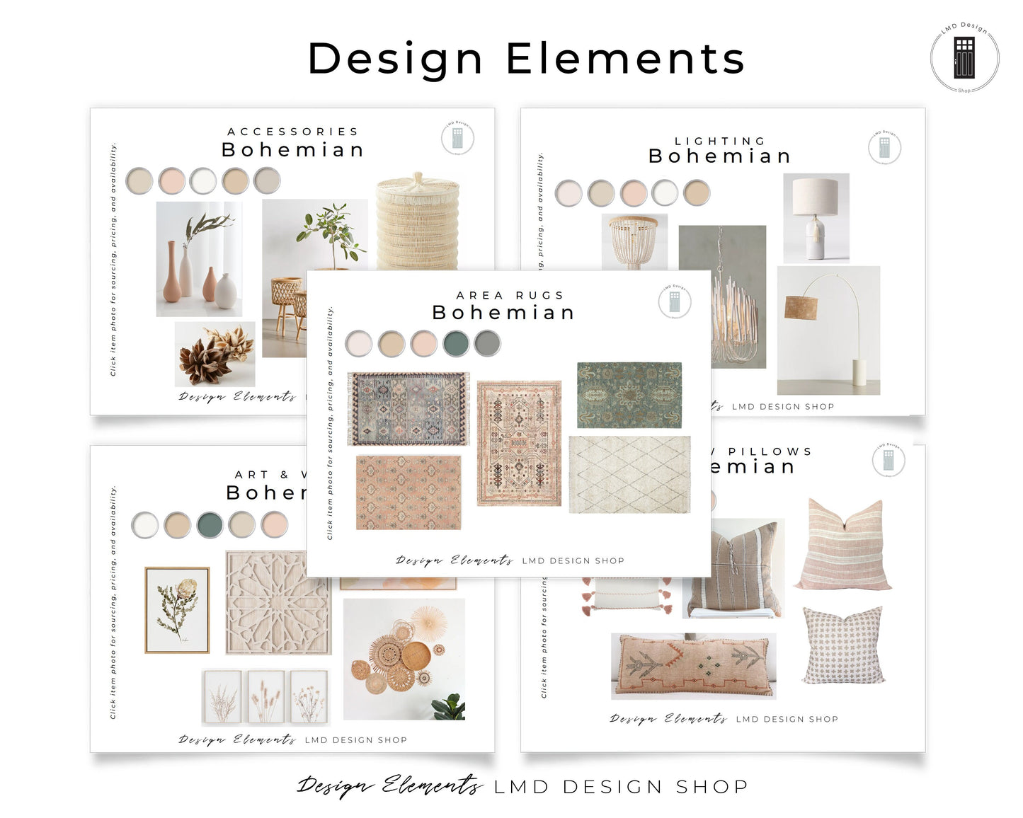 Bohemian Benjamin Moore Paint Color Palette | Earthy Home Color Palette
