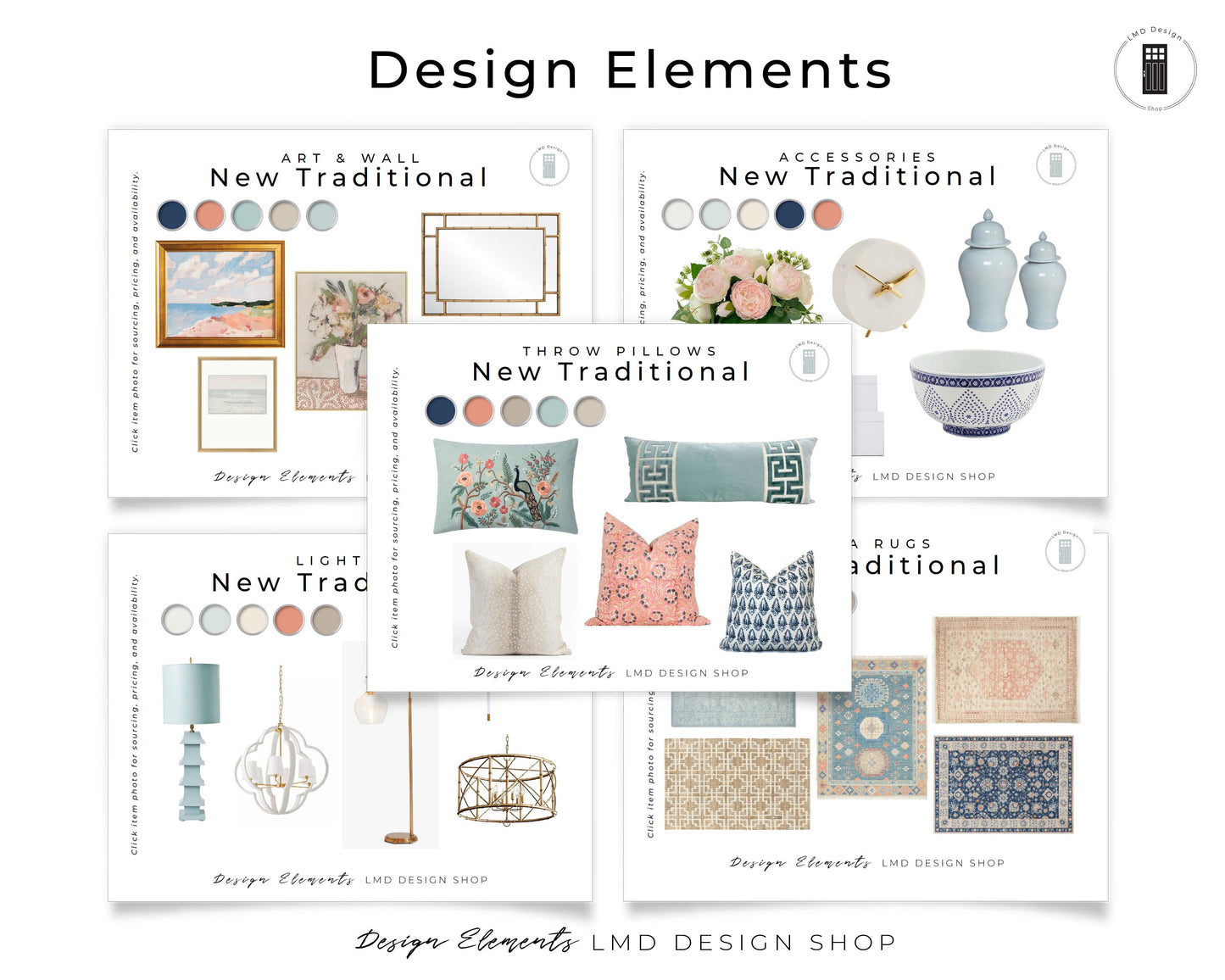 Benjamin Moore Traditional Paint Color Palette | Whole House Paint Palette