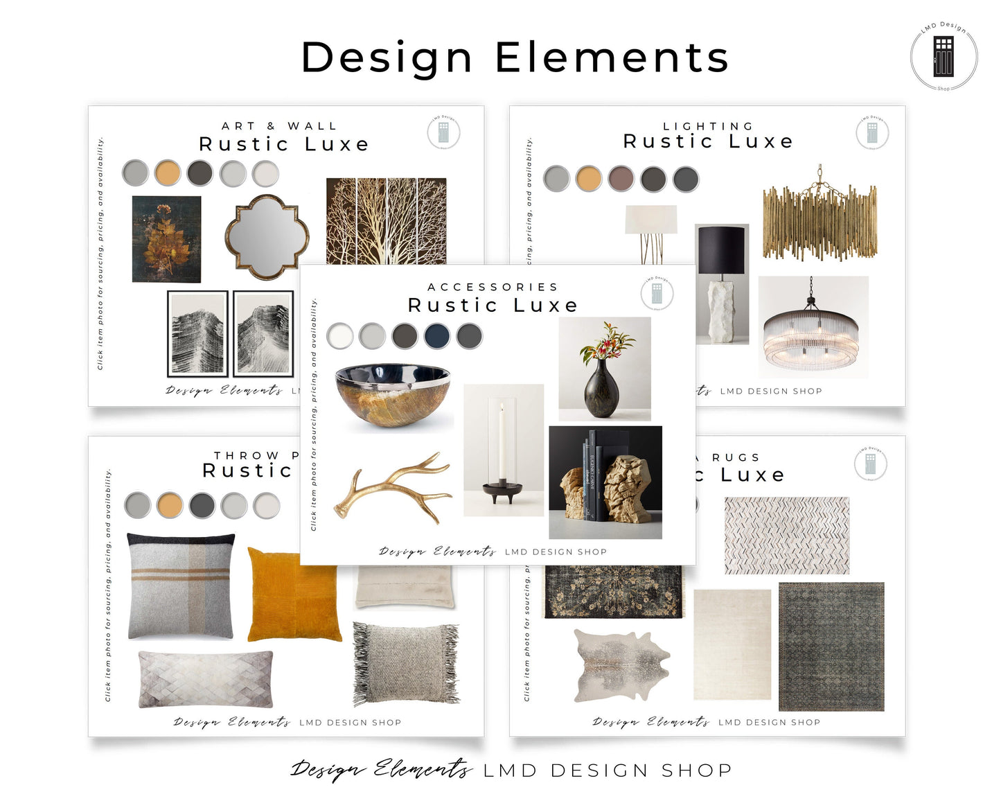 Sherwin Williams Rustic Paint Palette | Whole House Paint Palette Rustic Luxe