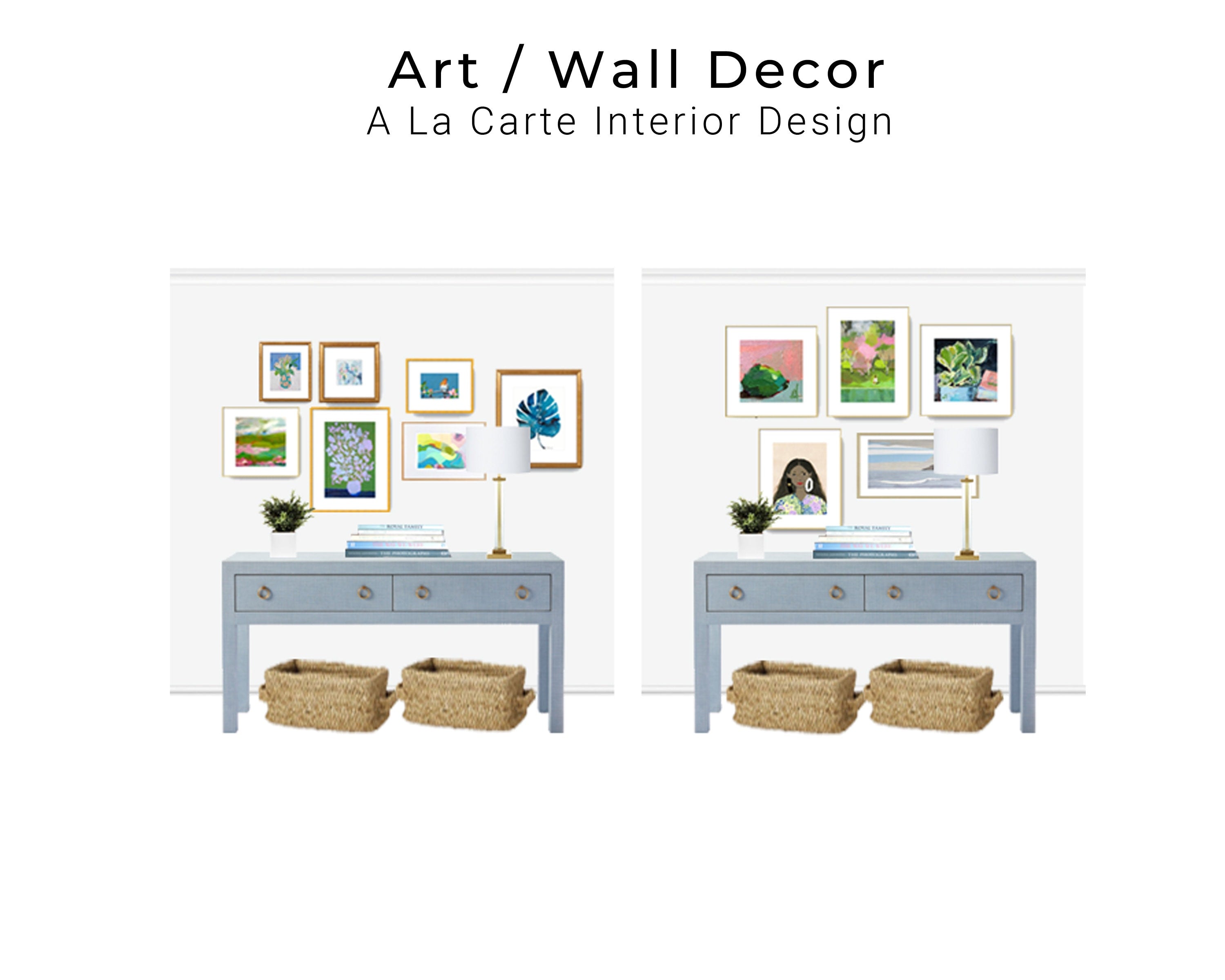 Interior Design Service | Gallery Art Wall Design Consultation ...