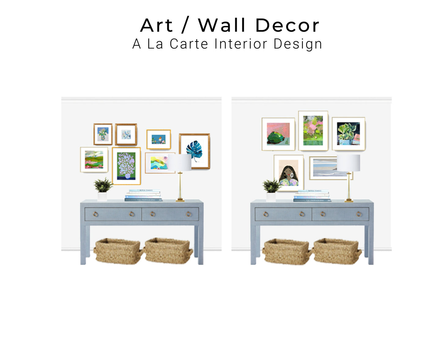 Interior Design Service | Gallery Art Wall Design Consultation