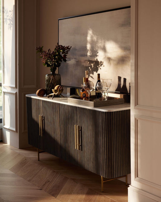 Steal This Style: Fluted Sideboard Edition