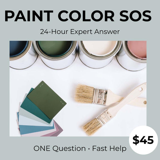 Paint Color SOS - Expert Paint Color Help, Quick Color Question, 24hr Answer, Interior Design Advice, Color Consultation