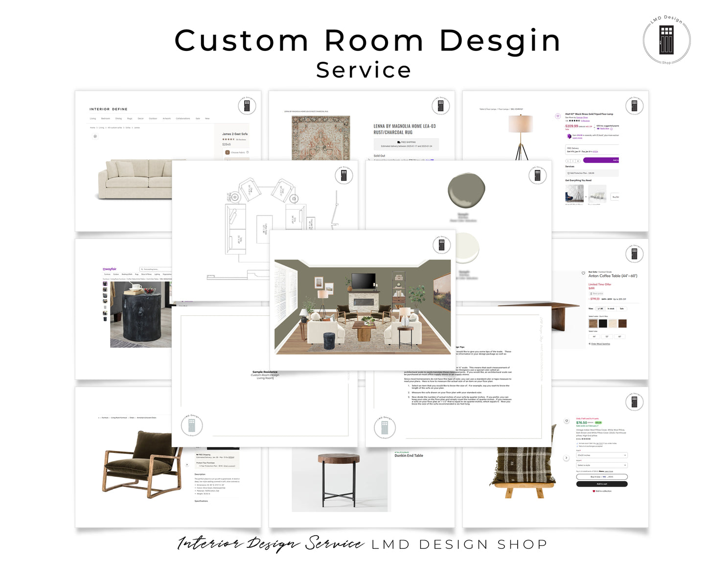 Interior Design Service Room Design | Online Interior Design Room Makeover