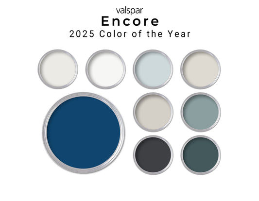 2025 Valspar Encore Color of the Year Whole House Palette | Interior Paint Palette