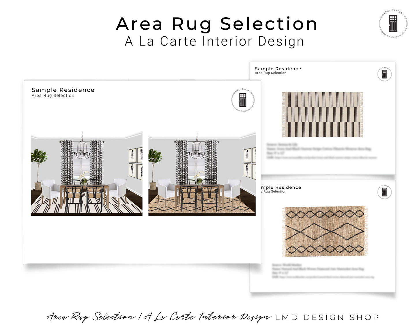 Interior Design Service | Area Rug Selection