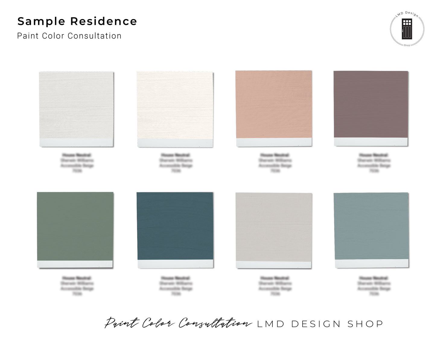 Paint Color Consultation | Whole House Custom Paint Palette