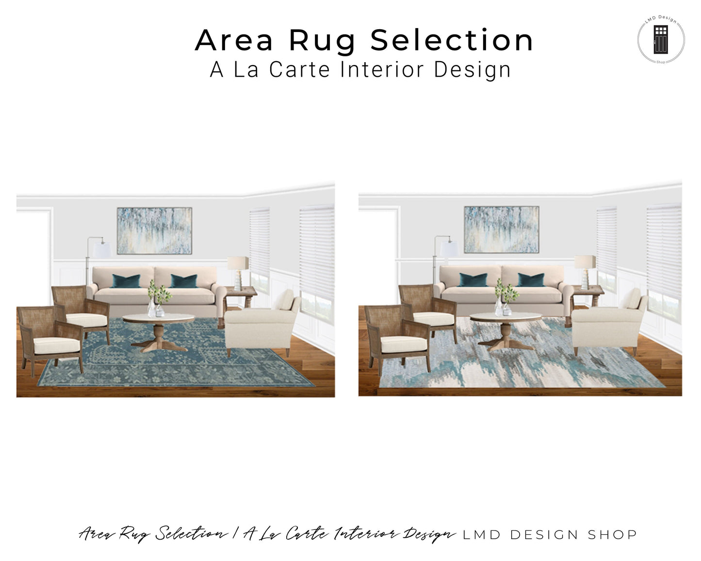 Interior Design Service | Area Rug Selection