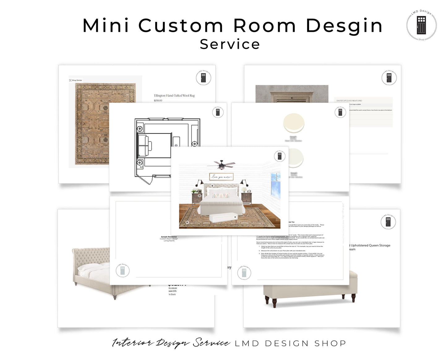 Online Interior Design Services | Custom Room Mini Design