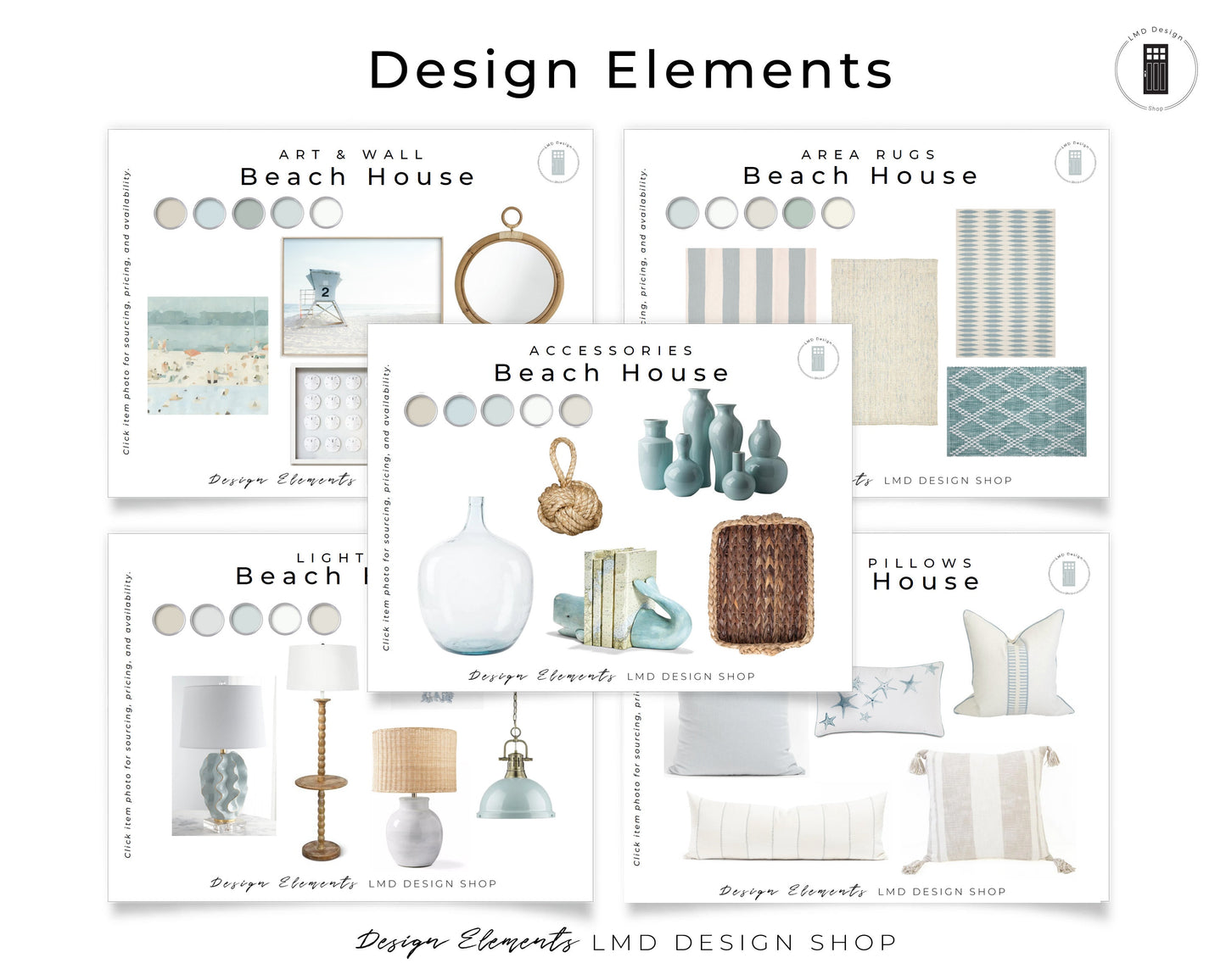 Beach House Behr Paint Color Palette | Behr Whole House Paint Colors