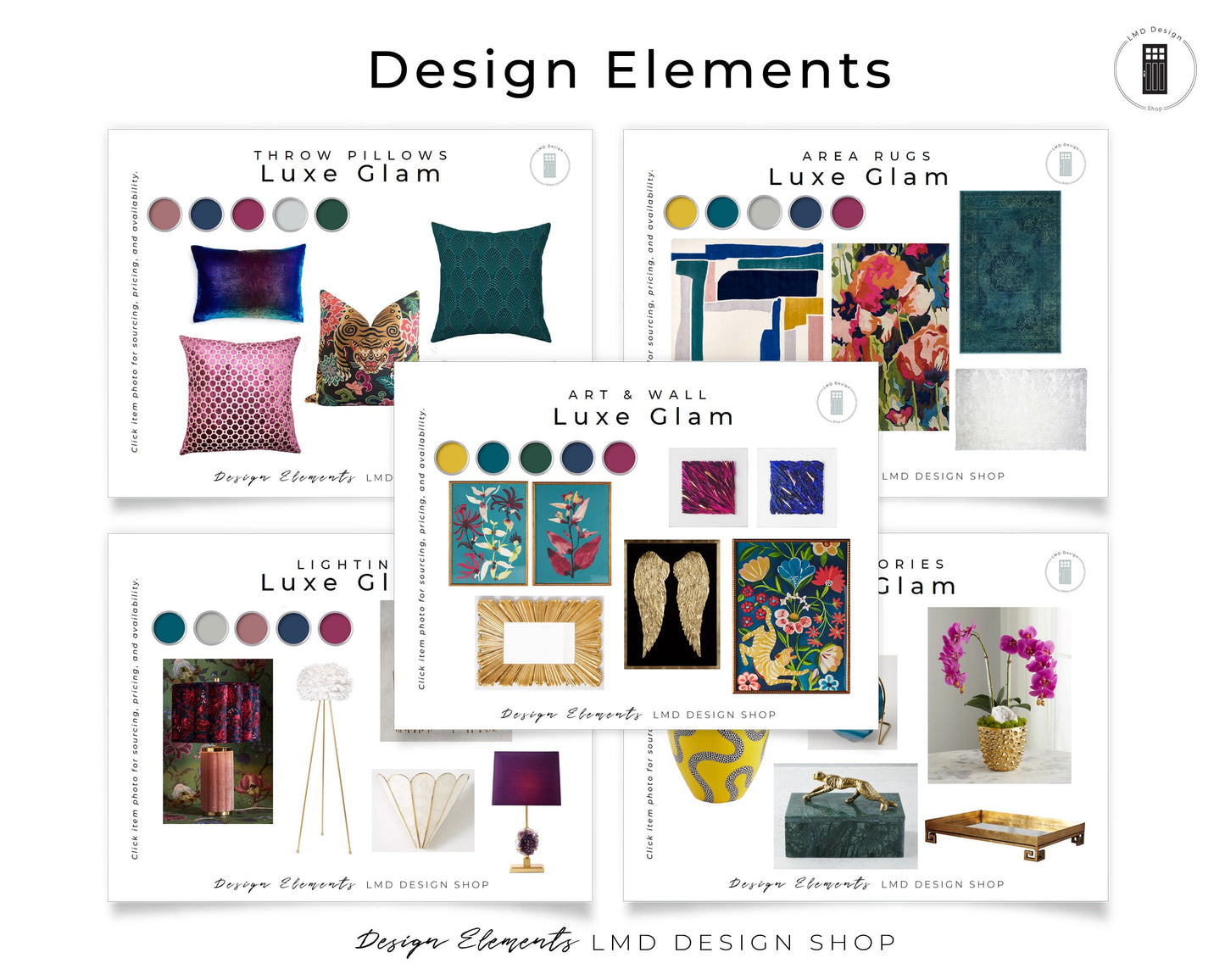 Maximalist Behr Paint Color Palette | Luxe Glam House Color Palette