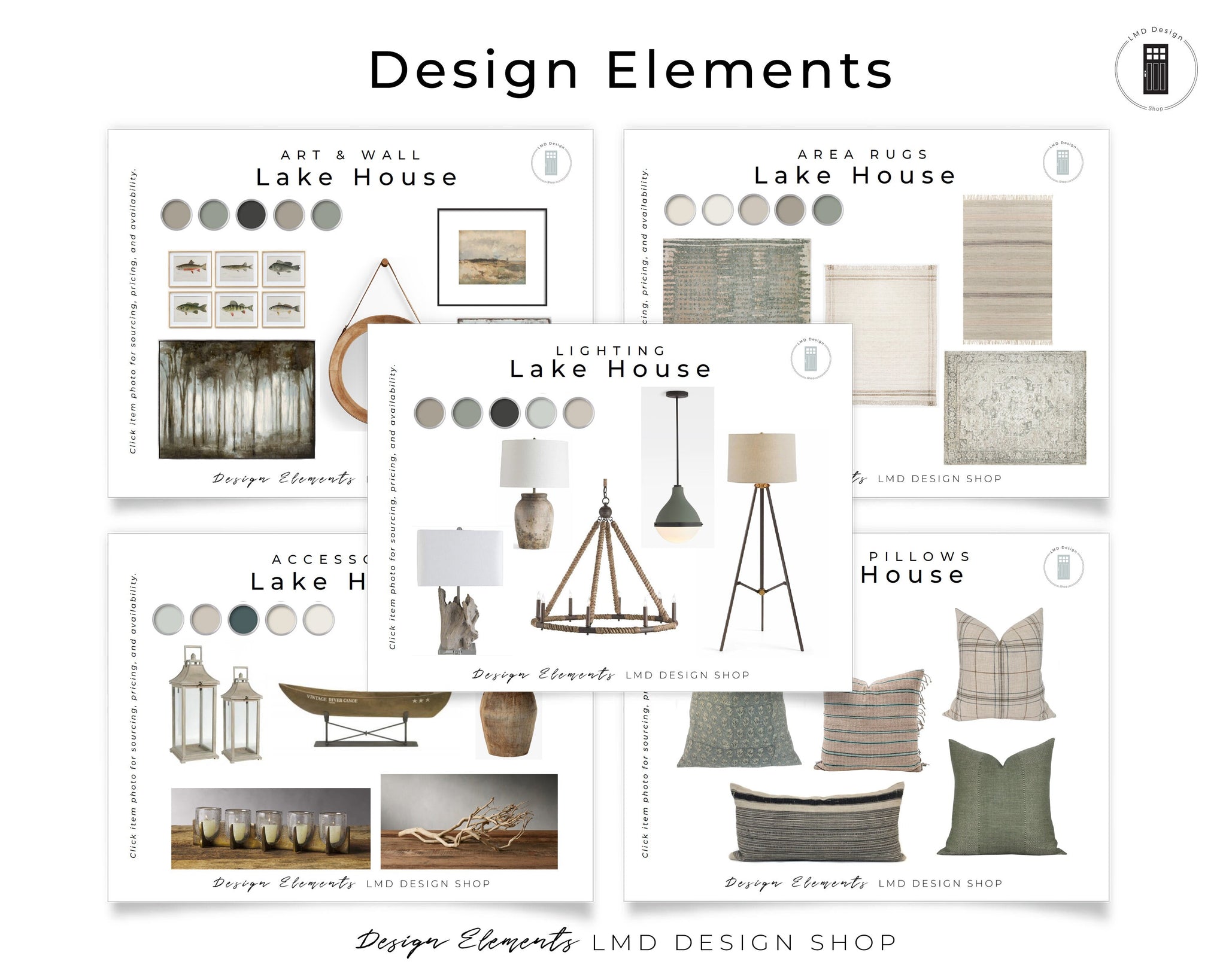 Lake House Dulux Paint Palette (Canadian Color Codes) | Whole House Pa ...