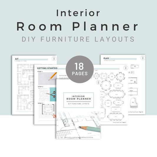 Furniture Layouts Interior Room Planner | DIY Furniture Layouts Printable