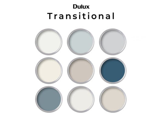 Transitional Dulux Paint Color Palette | Interior Paint Palette Dulux (Canadian Color Codes)