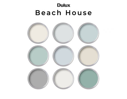 Beach House Colors Dulux Paint Palette | Whole House Paint Palette Dulux (Canadian Color Codes)