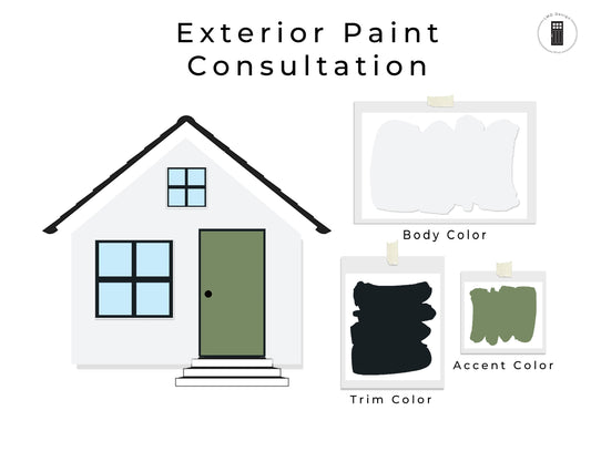 Exterior Paint Color Consultation | Custom Exterior Paint Selection