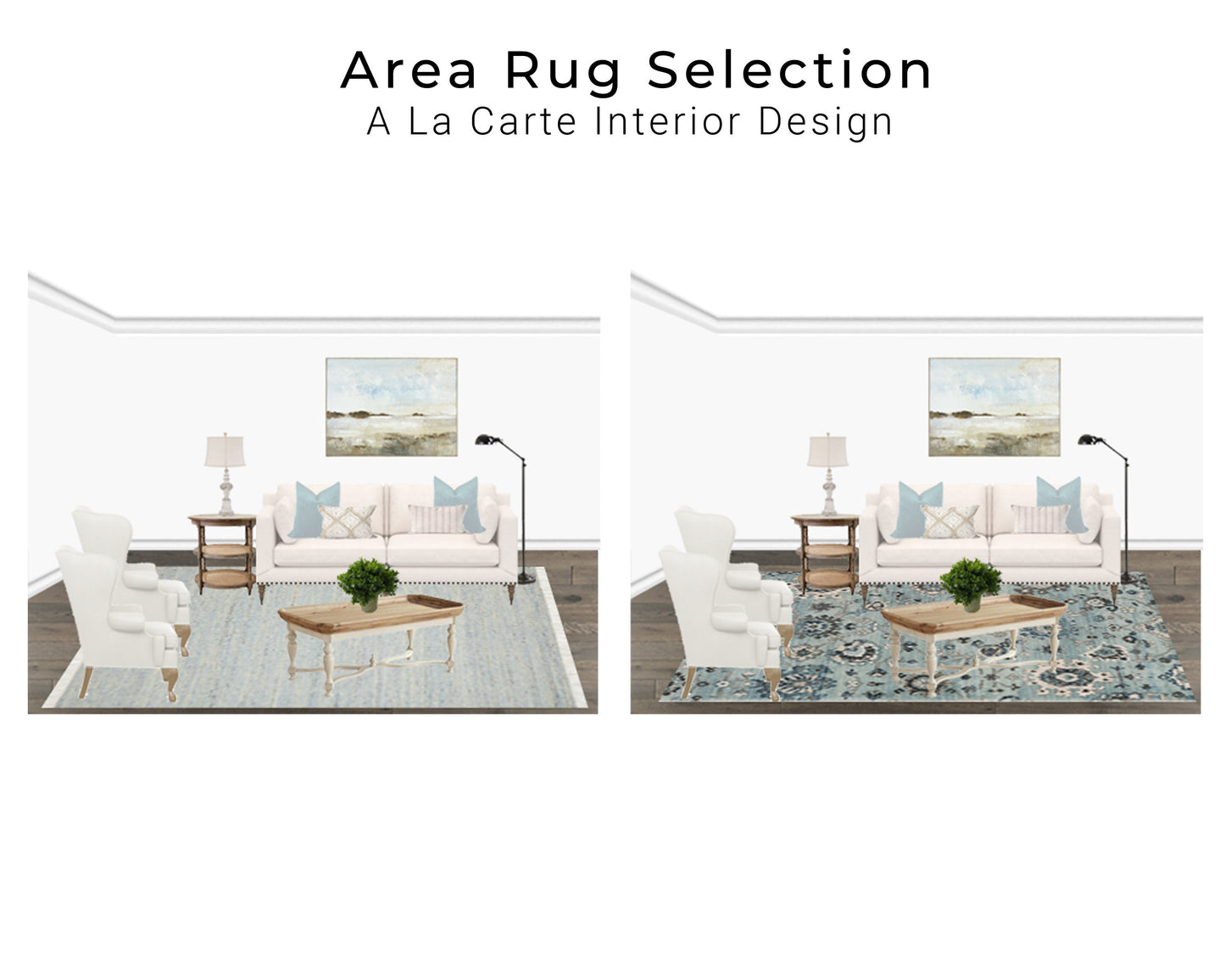 Interior Design Service | Area Rug Selection