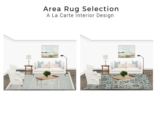 Interior Design Service | Area Rug Selection