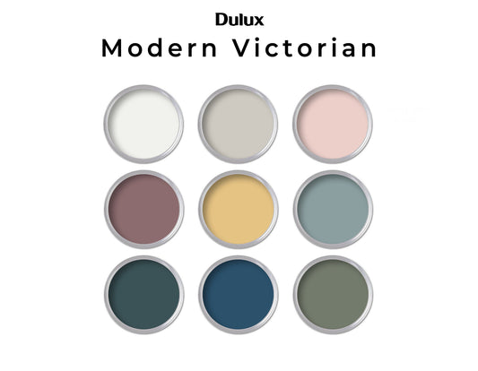 Victorian Dulux Paint Color Palette | Whole House Paint Palette Dulux Canada